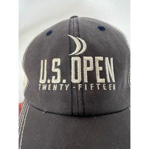 Garb US Open 2015 Trucker Cap  Kids Grey, White   Cotton